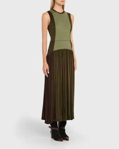 Ulla Johnson Amaliya Sleeveless Color Block Dress | Thumbnail 4 Ulla Johnson Amaliya Sleeveless Color Block Dress | Thumbnail 4