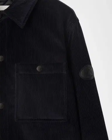 Burberry Men's Corduroy Knight Stamp Chore Jacket | Thumbnail 3