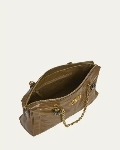 Valentino Garavani Panthea Medium Patchwork Chevron Shoulder Bag | Thumbnail 4