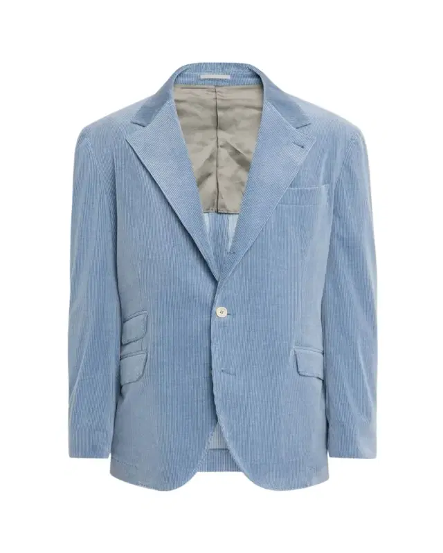 Brunello Cucinelli Men's Cotton and Cashmere Corduroy Sport Coat