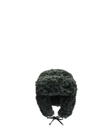 Pologeorgis Men's Curly Shearling Trapper Hat | Thumbnail 1