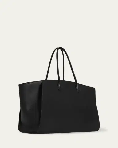 THE ROW Men's Marlo 17 Tote Bag in Saddle Leather | Thumbnail 3