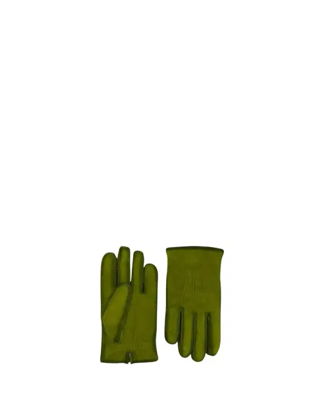 Men's Suede Cashmere-Lined Gloves
