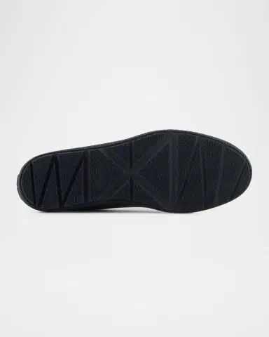 Giorgio Armani Men's Velvet Rubber-Sole Slipper Loafers | Thumbnail 3 Giorgio Armani Men's Velvet Rubber-Sole Slipper Loafers | Thumbnail 3