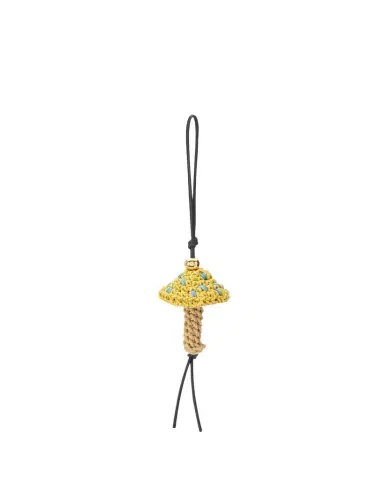LOEWE Woven Mushroom Bag Charm | Thumbnail 1