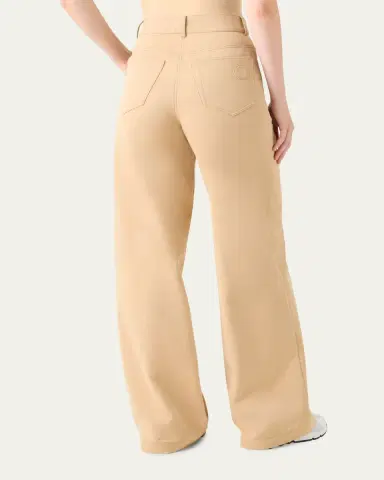 Akris punto Cooper Wide-Leg Cotton Gabardine Pants | Thumbnail 3 Akris punto Cooper Wide-Leg Cotton Gabardine Pants | Thumbnail 3