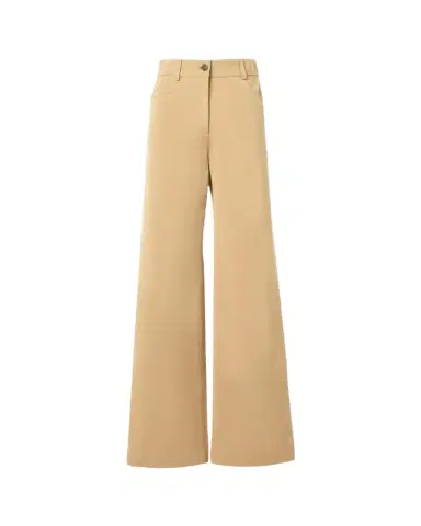 Akris punto Cooper Wide-Leg Cotton Gabardine Pants | Thumbnail 1 Akris punto Cooper Wide-Leg Cotton Gabardine Pants | Thumbnail 1