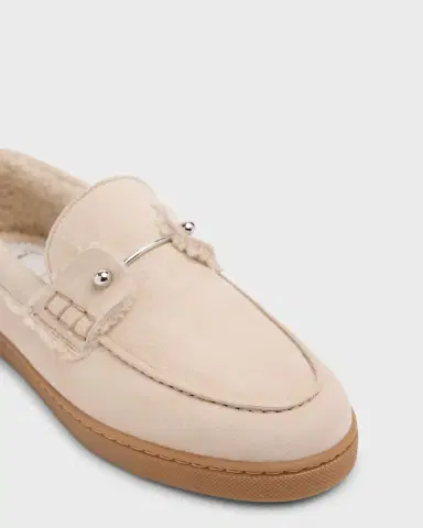 Christian Louboutin Chambeliboat Donna Shearling-Lined Suede Boat Shoes | Thumbnail 13 Christian Louboutin Chambeliboat Donna Shearling-Lined Suede Boat Shoes | Thumbnail 13