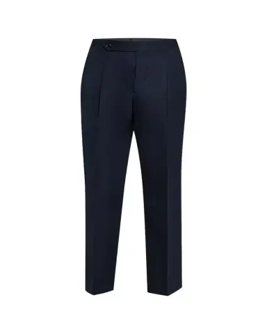 Brunello Cucinelli Men's Side-Tab Pleated Trousers | Thumbnail 1