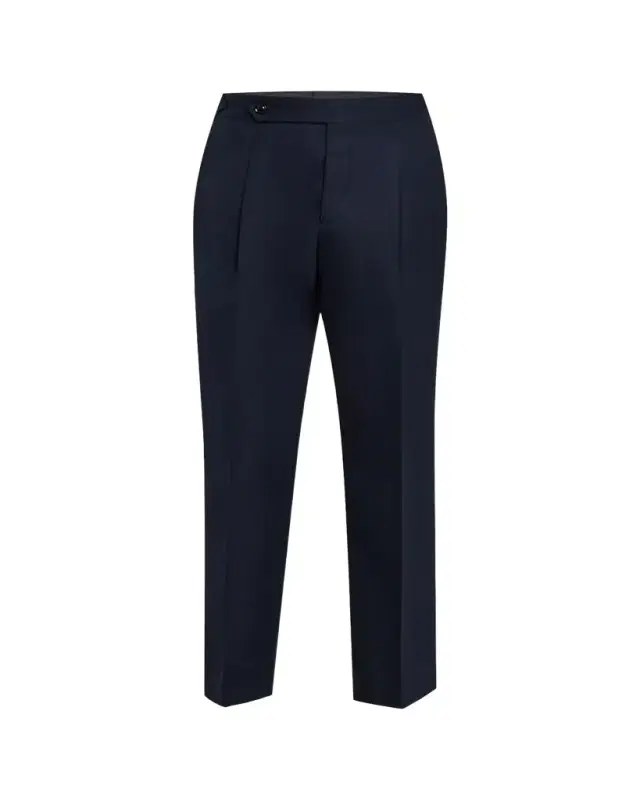 Brunello Cucinelli Men's Side-Tab Pleated Trousers