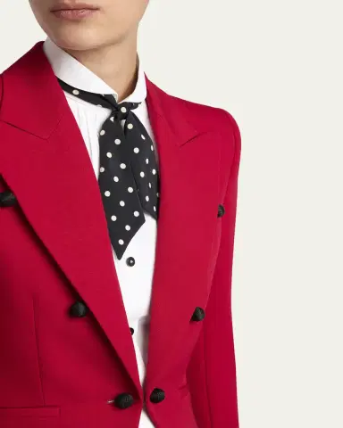 Valentino Garavani Giacca Solid Blazer | Thumbnail 5 Valentino Garavani Giacca Solid Blazer | Thumbnail 5