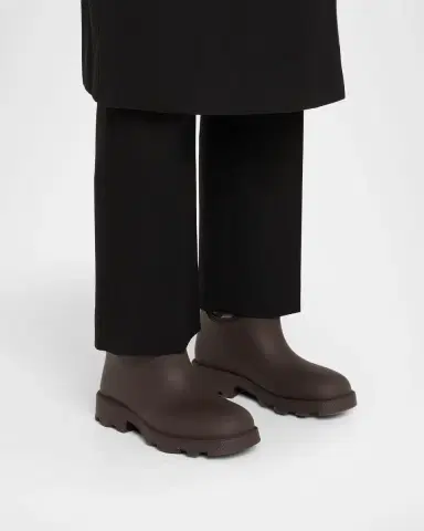 Burberry Rubber Marsh Stamp Check Rain Boots | Thumbnail 6 Burberry Rubber Marsh Stamp Check Rain Boots | Thumbnail 6