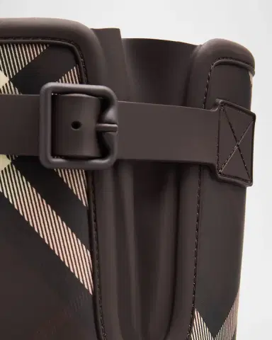 Burberry Rubber Marsh Stamp Check Rain Boots | Thumbnail 9 Burberry Rubber Marsh Stamp Check Rain Boots | Thumbnail 9
