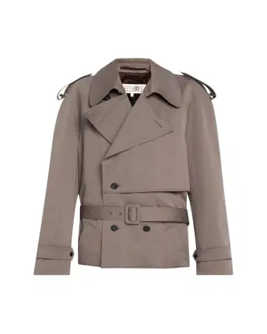 MM6 MAISON MARGIELA Boxy Trench-Style Sports Jacket | Thumbnail 1 MM6 MAISON MARGIELA Boxy Trench-Style Sports Jacket | Thumbnail 1