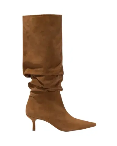 SIMKHAI Jordi Suede Kitten-Heel Boots | Thumbnail 1
