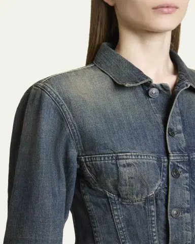 Balenciaga Corset Denim Jacket | Thumbnail 5 Balenciaga Corset Denim Jacket | Thumbnail 5