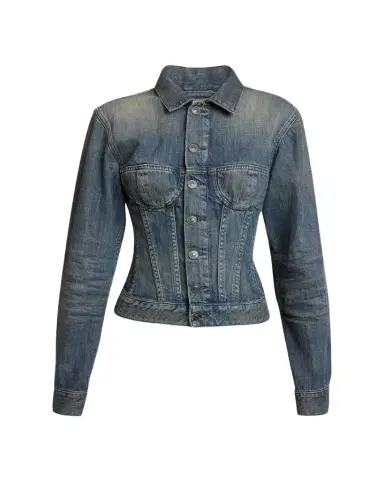 Balenciaga Corset Denim Jacket | Thumbnail 1 Balenciaga Corset Denim Jacket | Thumbnail 1