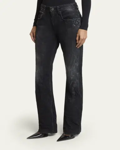 Balenciaga City Straight-Leg Jeans | Thumbnail 4 Balenciaga City Straight-Leg Jeans | Thumbnail 4