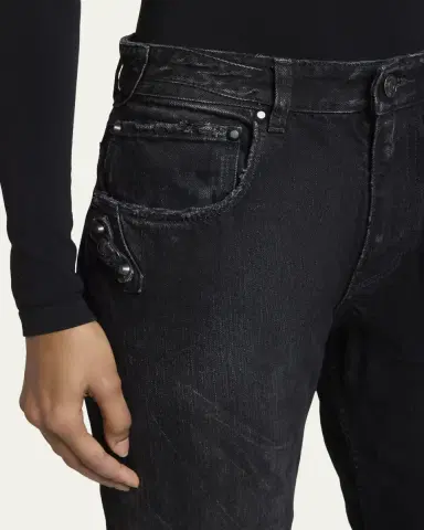 Balenciaga City Straight-Leg Jeans | Thumbnail 5 Balenciaga City Straight-Leg Jeans | Thumbnail 5