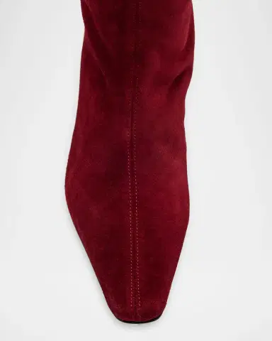 STAUD Wally Suede Knee-High Boots | Thumbnail 6