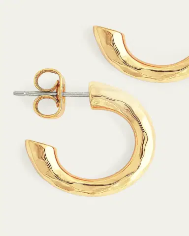 Anabel Aram Jewelry Farrier Huggie Hoop Earrings | Thumbnail 3