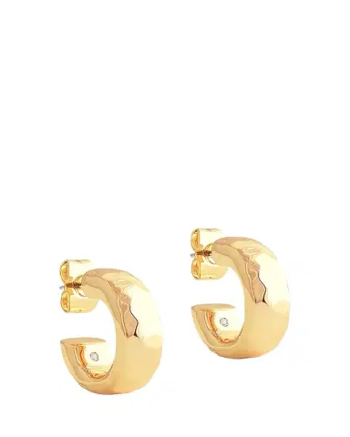 Anabel Aram Jewelry Farrier Huggie Hoop Earrings | Thumbnail 1