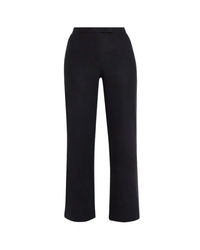 Robin Wool-Cashmere Straight-Leg Pants