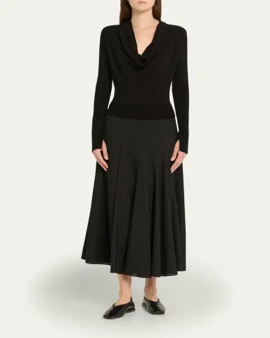 Simkhai Natia Cowl-Neck Top | Thumbnail 2