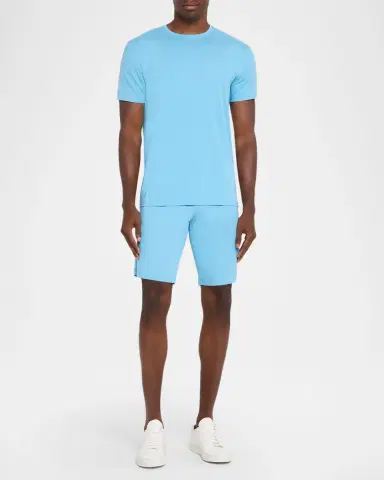 Derek Rose Men's Basel Micro Modal Stretch Crewneck T-Shirt | Thumbnail 6 Derek Rose Men's Basel Micro Modal Stretch Crewneck T-Shirt | Thumbnail 6