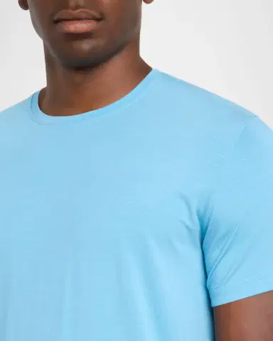 Derek Rose Men's Basel Micro Modal Stretch Crewneck T-Shirt | Thumbnail 9 Derek Rose Men's Basel Micro Modal Stretch Crewneck T-Shirt | Thumbnail 9
