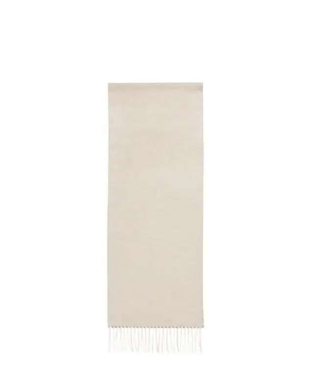Men's Double-Faced Silk and Cashmere Scarf
