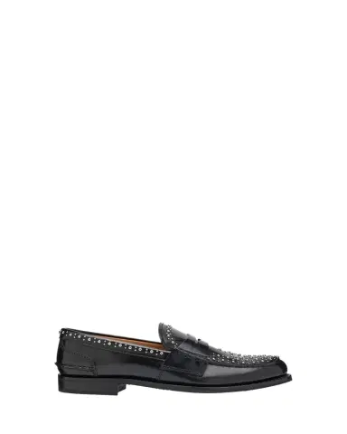Church's Pembrey Studded Leather Penny Loafers | Thumbnail 1 Church's Pembrey Studded Leather Penny Loafers | Thumbnail 1