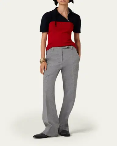 Miu Miu Ribbed Bandeau Top | Thumbnail 3