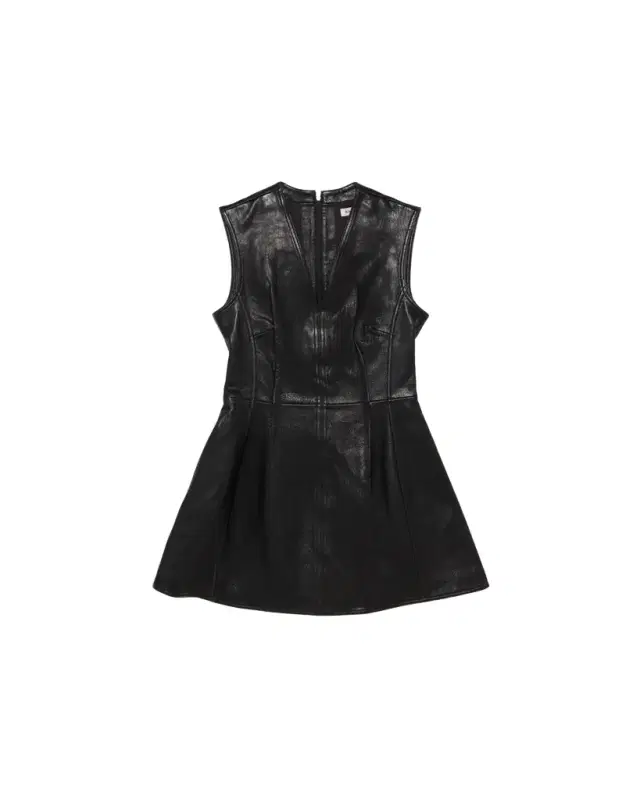 Juliette Sleeveless Leather Midi Dress