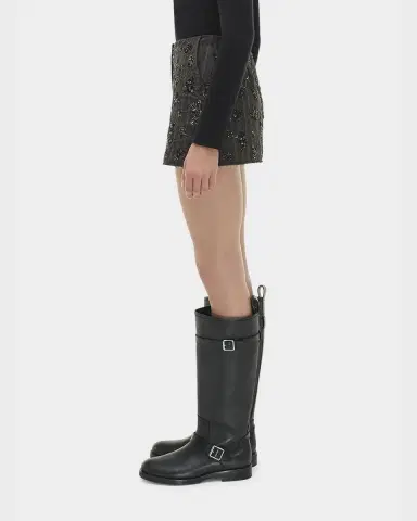 SIMKHAI Blaire Sequined Mini Skirt | Thumbnail 3 SIMKHAI Blaire Sequined Mini Skirt | Thumbnail 3