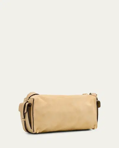Cult Gaia Natasha Zip Suede & Leather Shoulder Bag | Thumbnail 3 Cult Gaia Natasha Zip Suede & Leather Shoulder Bag | Thumbnail 3