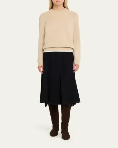 Proenza Schouler Trap Flat Leather Knee-High Boots | Thumbnail 3