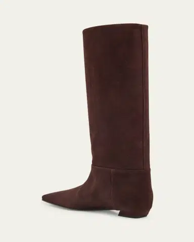 Proenza Schouler Trap Flat Leather Knee-High Boots | Thumbnail 4