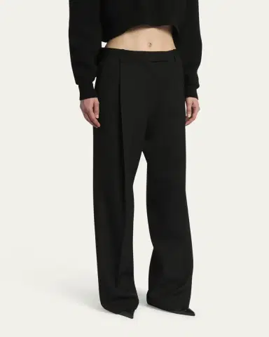 Tom Ford Pleated Wool-Blend Trousers | Thumbnail 4 Tom Ford Pleated Wool-Blend Trousers | Thumbnail 4