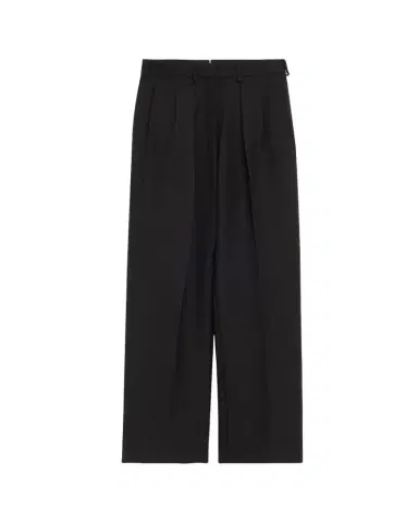 Tom Ford Pleated Wool-Blend Trousers | Thumbnail 1 Tom Ford Pleated Wool-Blend Trousers | Thumbnail 1