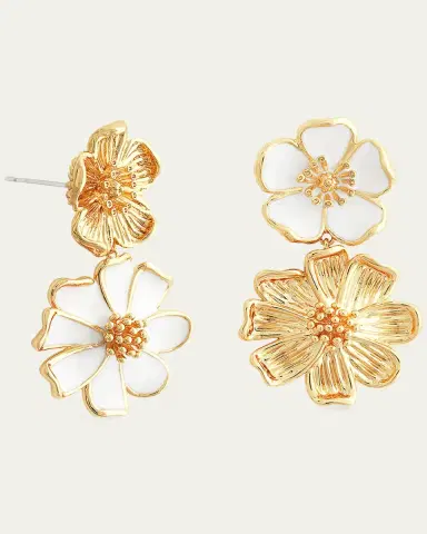 Anabel Aram Jewelry Wildflowers Mixed Drop Earrings | Thumbnail 3
