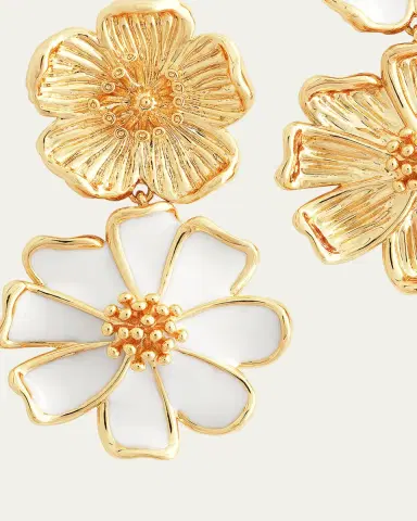 Anabel Aram Jewelry Wildflowers Mixed Drop Earrings | Thumbnail 4