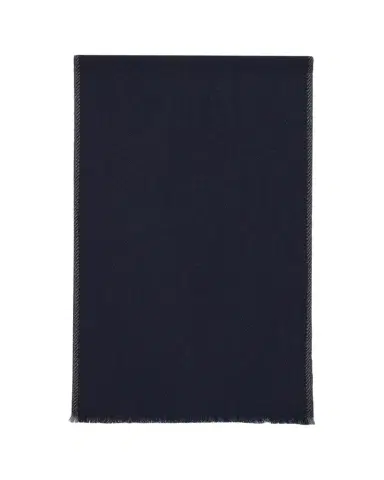 Brunello Cucinelli Men's Cashmere Contrast-Trim Scarf | Thumbnail 1 Brunello Cucinelli Men's Cashmere Contrast-Trim Scarf | Thumbnail 1