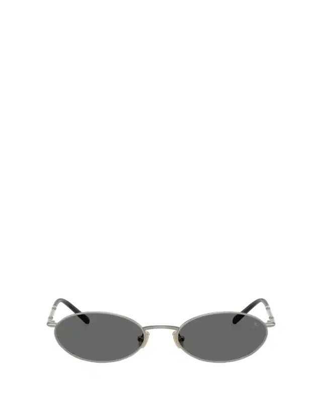 Brunello Cucinelli BC2006ST Oval Titanium Sunglasses