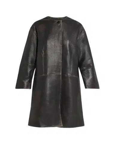 SIMKHAI Autumn Leather Jacket | Thumbnail 1 SIMKHAI Autumn Leather Jacket | Thumbnail 1