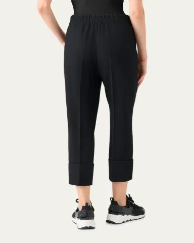 Akris punto Farell Wool-Twill Slim-Leg Crop Pants | Thumbnail 2 Akris punto Farell Wool-Twill Slim-Leg Crop Pants | Thumbnail 2
