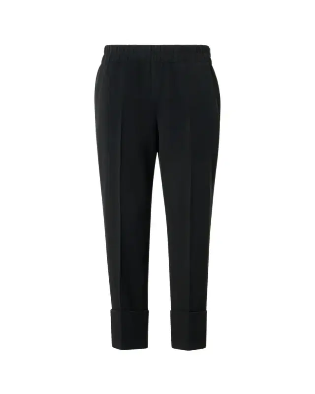 Farell Wool-Twill Slim-Leg Crop Pants