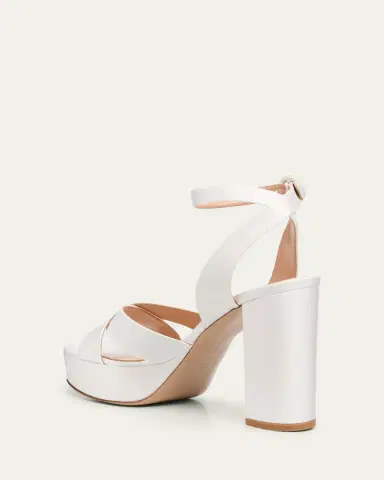 Gianvito Rossi Sabrina Satin Crisscross Ankle-Strap Platform Sandals | Thumbnail 4 Gianvito Rossi Sabrina Satin Crisscross Ankle-Strap Platform Sandals | Thumbnail 4