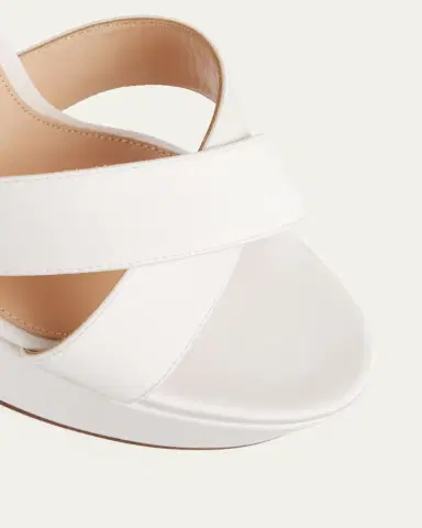 Gianvito Rossi Sabrina Satin Crisscross Ankle-Strap Platform Sandals | Thumbnail 7 Gianvito Rossi Sabrina Satin Crisscross Ankle-Strap Platform Sandals | Thumbnail 7