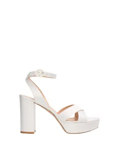 Gianvito Rossi Sabrina Satin Crisscross Ankle-Strap Platform Sandals | Thumbnail 1 Gianvito Rossi Sabrina Satin Crisscross Ankle-Strap Platform Sandals | Thumbnail 1